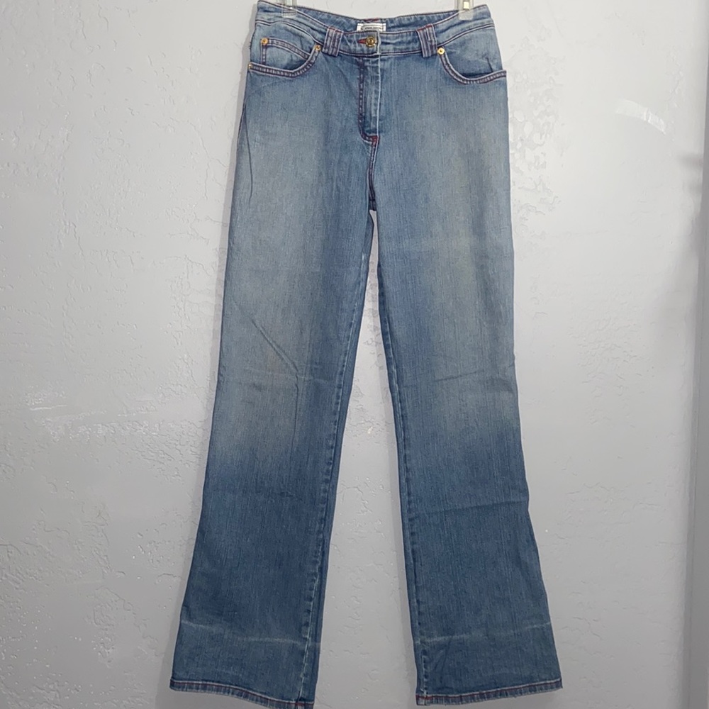 St John Sport Women’s Fashion Fit Jeans Denim Light Wash Size 10